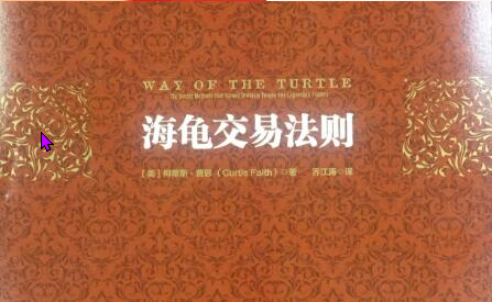 风清扬海龟交易法则 海龟交易特训 海龟交易系统视频教程